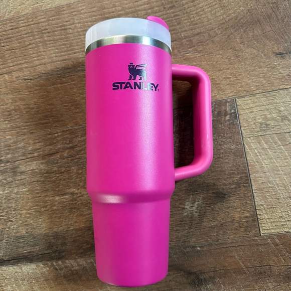 Stanley Pink Water Bottle & Thermos 30 oz. - Picture 2 of 7